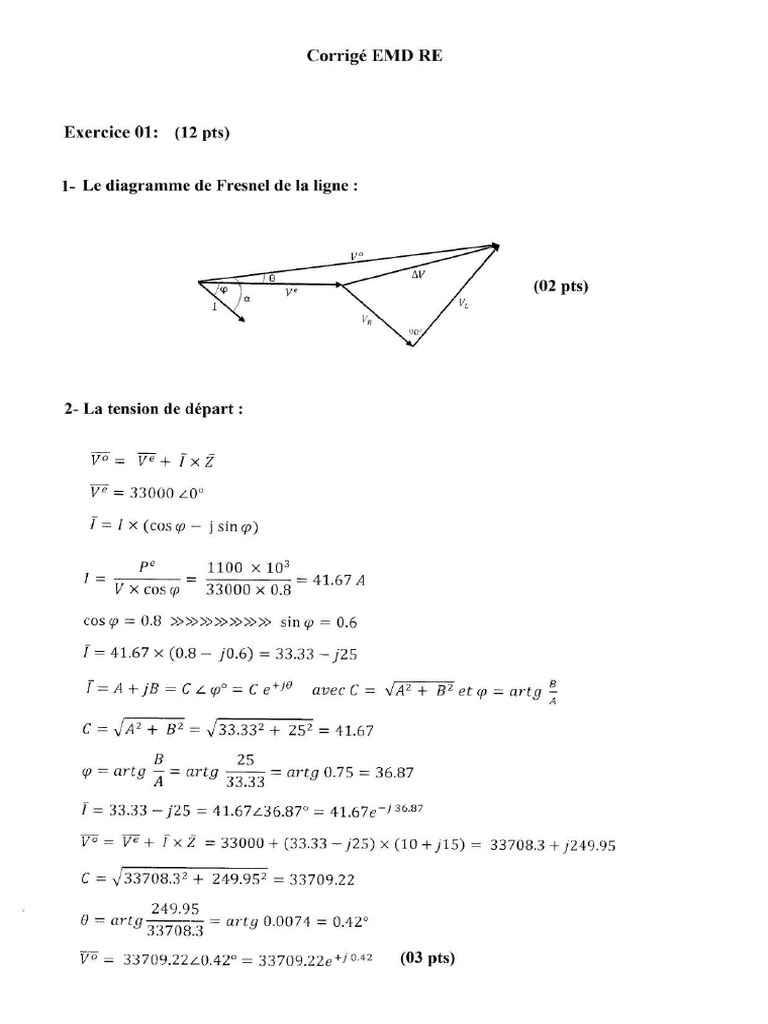 Corrigé Emd Re | PDF
