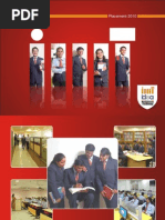 Iimt Placement Brochure 2010