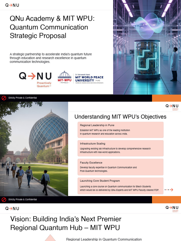 QNu Academy and MIT WPU - Quantum Communication Strategic Partnership ...