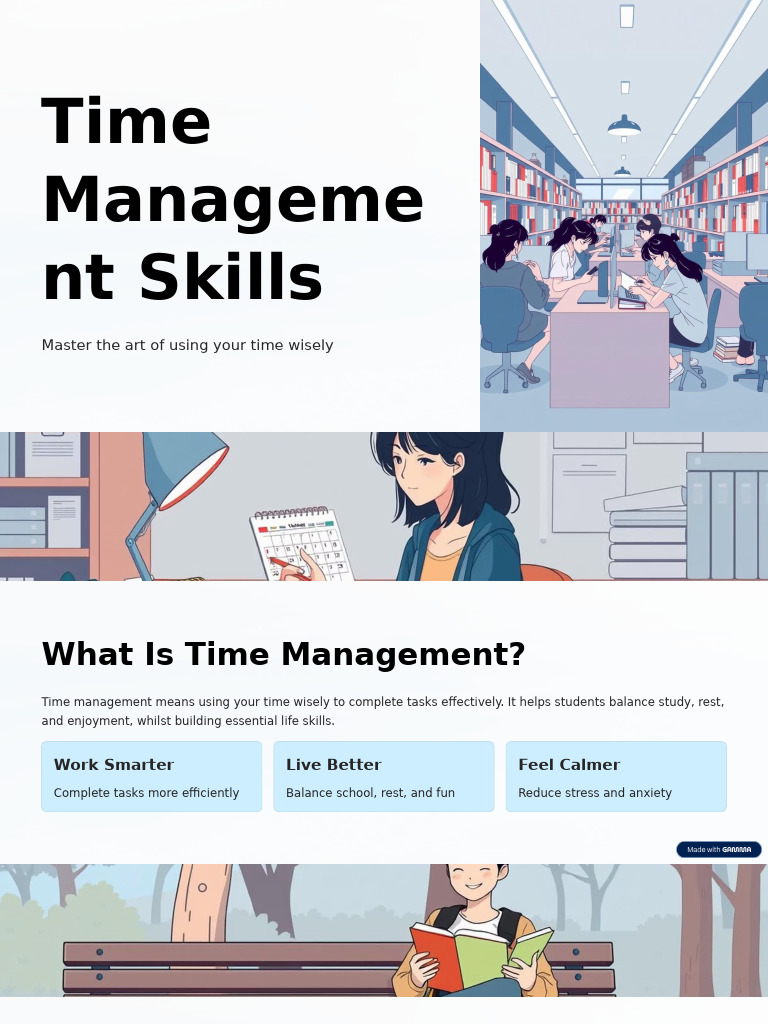 Master Time Management Skills | PDF | Time Management | Professional Skills