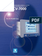 Ophthalmic Surgical System For Phacoemulsification: CV-7000 Specifications