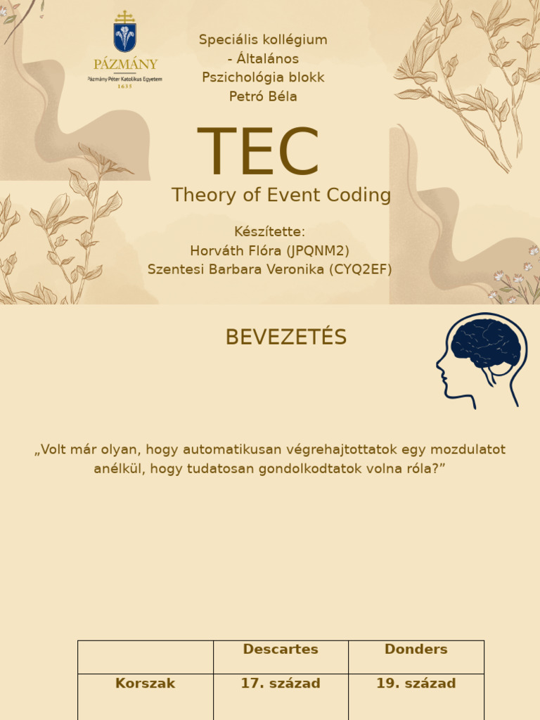 TEC Előadás | PDF