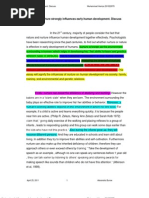 Download Nurture Strongly Influences Early Human Development by Muhammed Hamza Hafeez SN94419351 doc pdf