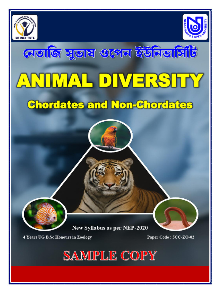 Zoology Notes Sample 2025-1 | PDF