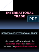 Chapter 11 - International Trade