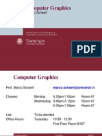 Computer Graphics: Marco Schaerf