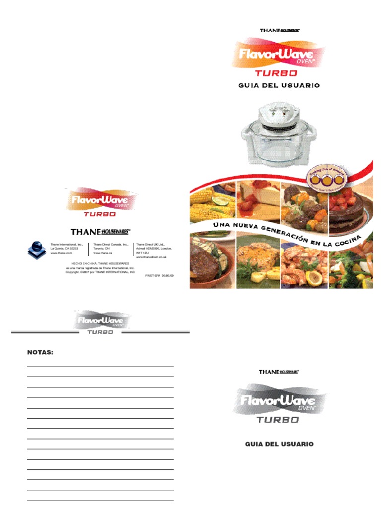 Flavor Wave Oven Turbo | Carne | Cocinando