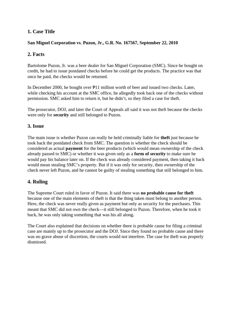 My Case Study | PDF | Promissory Note | Negotiable Instrument