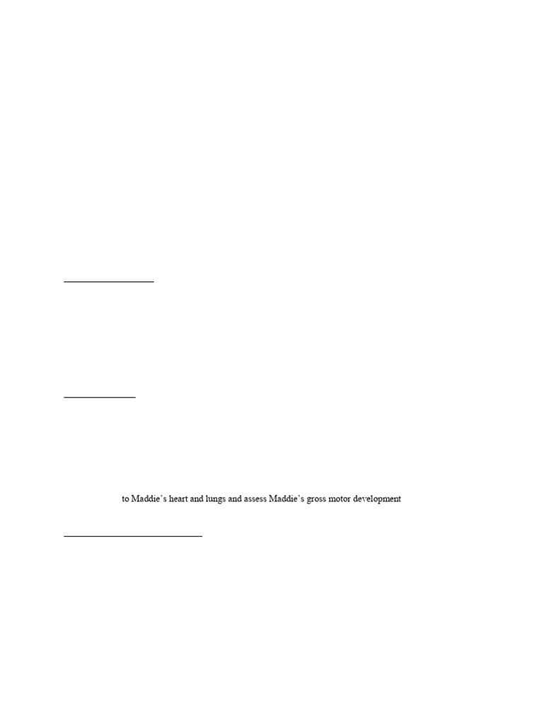 Case Study First Week | PDF | Childhood | Human Development