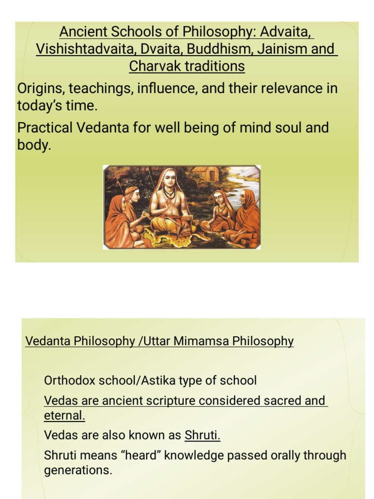 Ancient Indian Philosophies Explained | PDF | Brahman | Vedanta