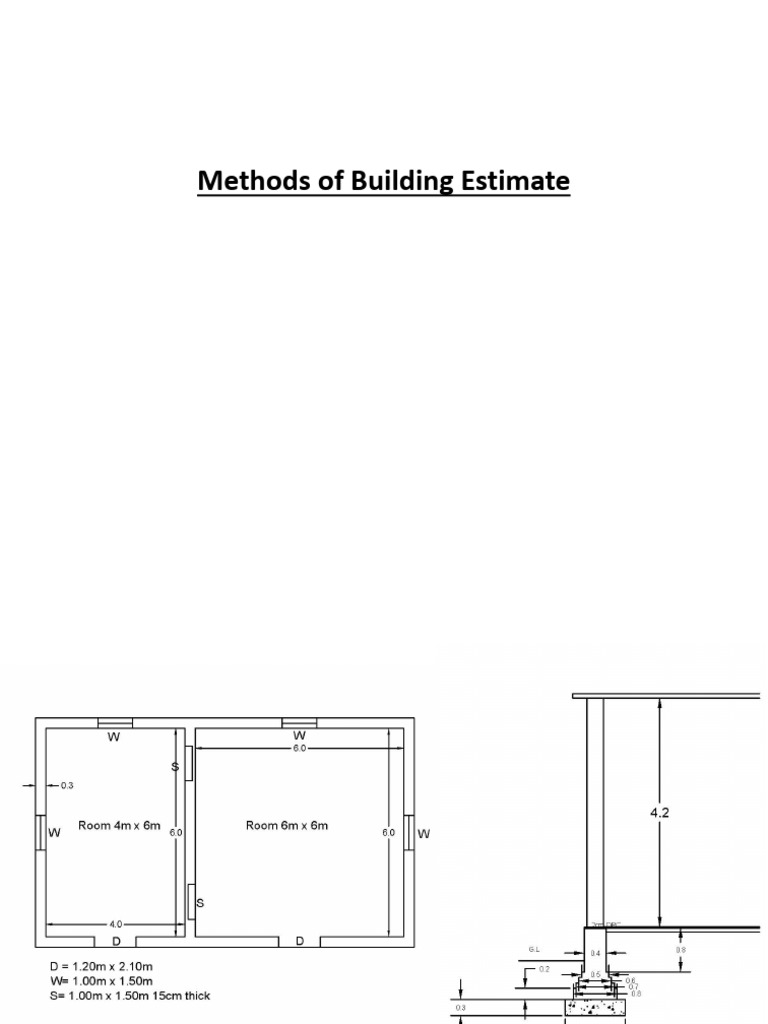 Separate Wall Method II-1 | PDF | Length | Building Engineering