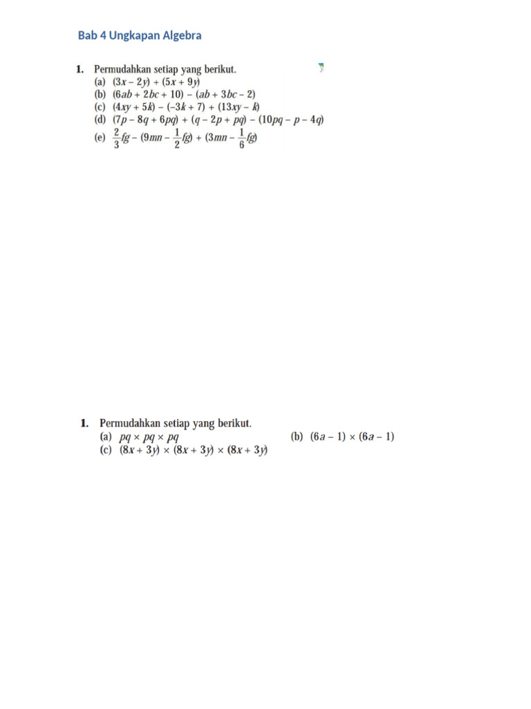 Soalan Math Ting 1 Bab 5 | PDF