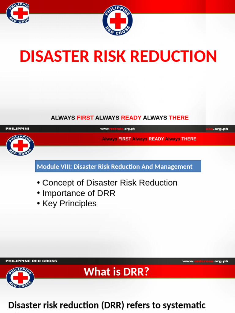 Disaster Risk Reduction Overview | PDF | Risk | Emergency Management