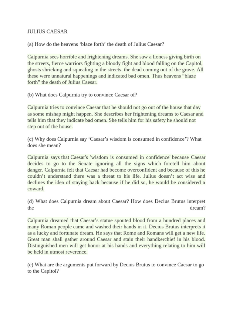 Julius Caesar 17 Sep | PDF | Mark Antony | Julius Caesar