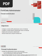 Configuring Firewall Authentication Lab | PDF | Radius | Computers