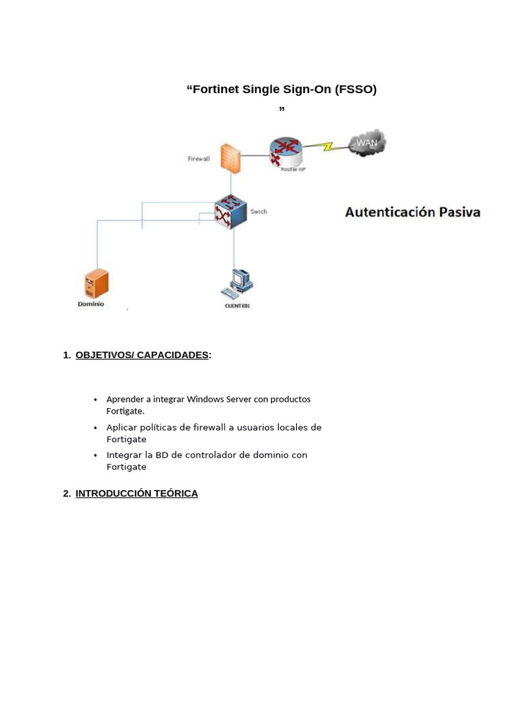 Integración FSSO en Windows Server con Fortigate | PDF | Autenticación ...