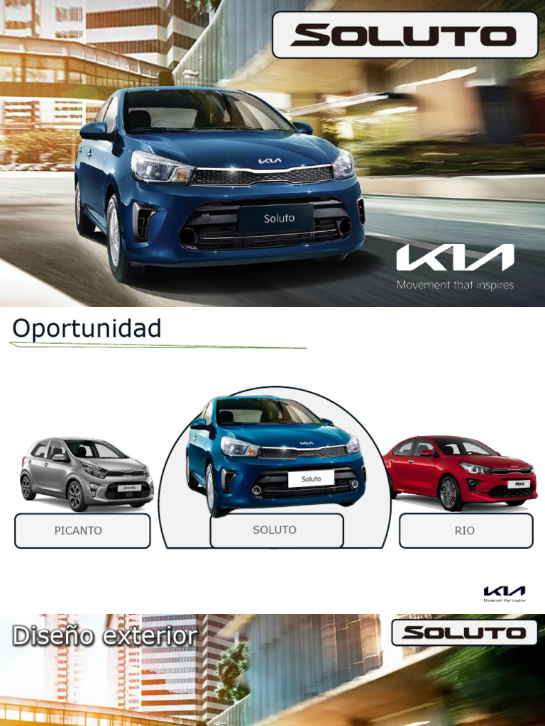 Ficha Técnica Kia Soluto 2023 | PDF | Estilos de carrocería ...