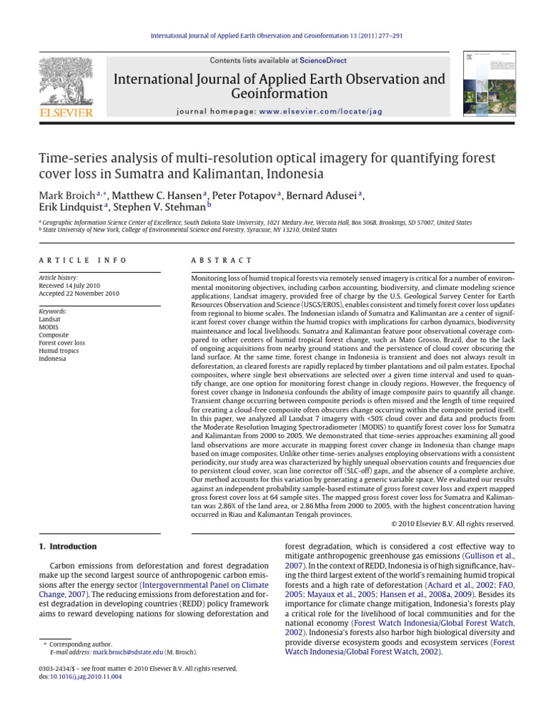 International Journal of Applied Earth Observation and Geoinformation ...