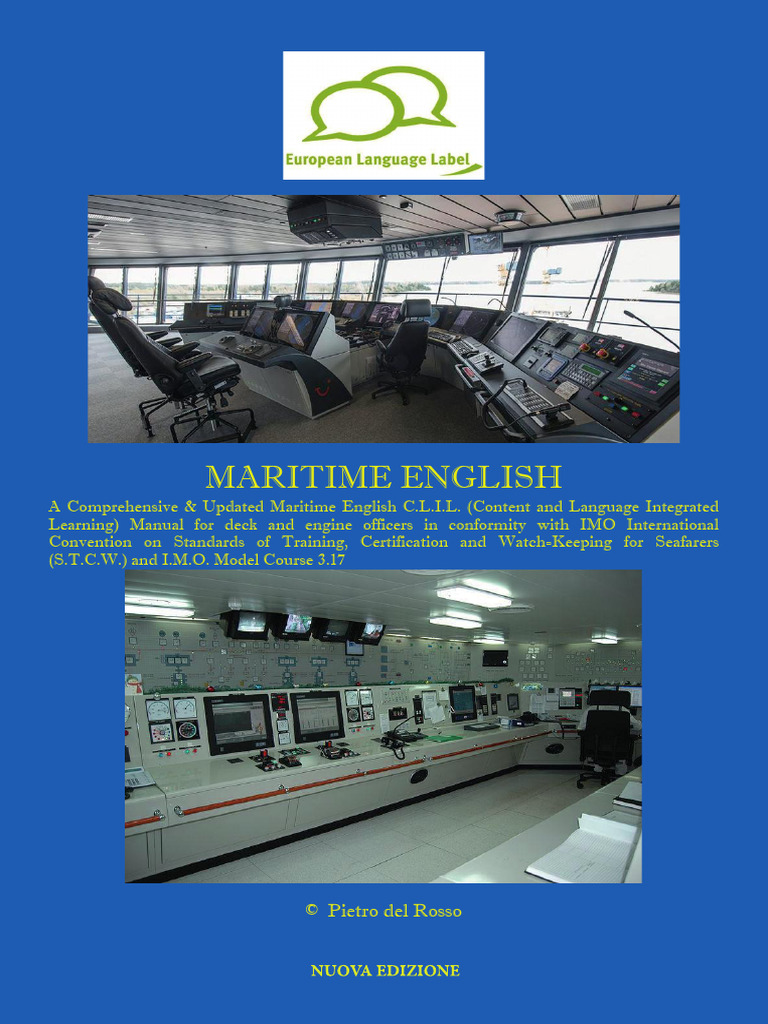 Maritime English Manual for Seafarers | PDF | Dredging | Crane (Machine)