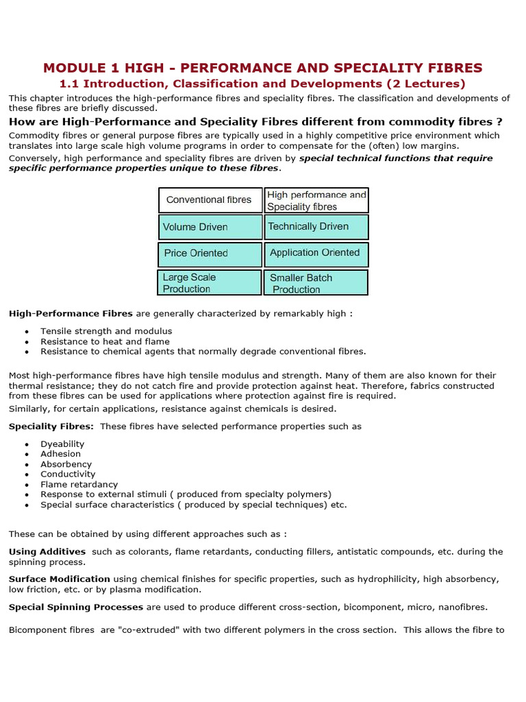 Mod 1.1 Introduction, Classification and Developments | PDF | Polymers ...