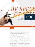 At The Speed of Seth: What I Learned Working With Seth Godin and The Domino Project Michael Bungay Stanier