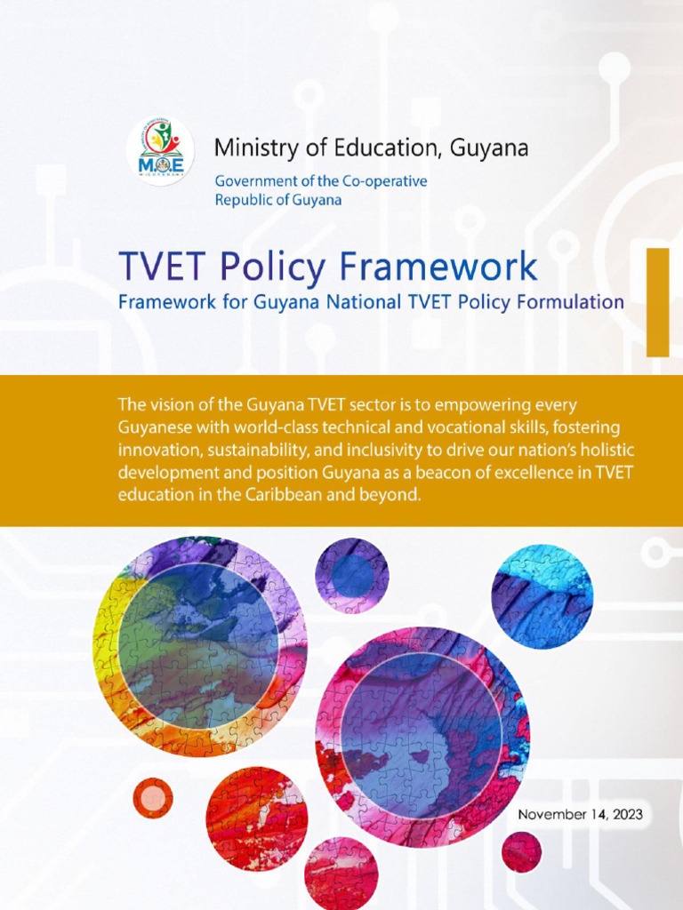Final TVET Policy Framework | PDF | Vocational Education | Policy