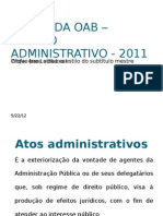 Exame Da Oab - Direito Administrativo - 2011