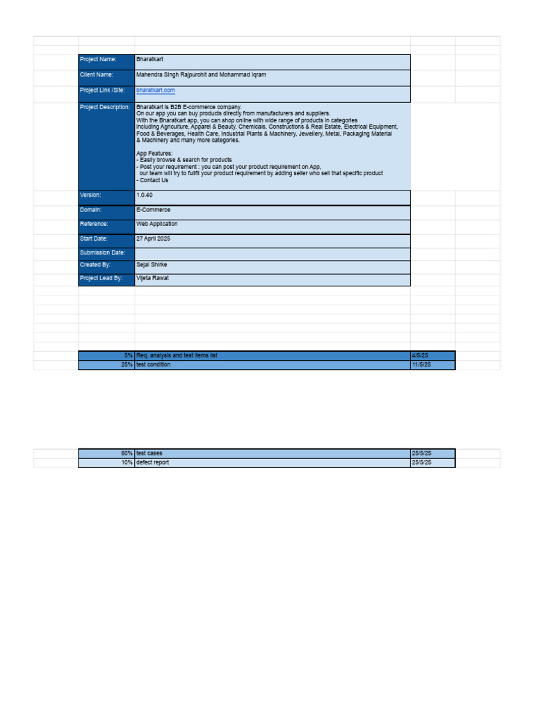 Bharatkart: B2B E-Commerce App | PDF