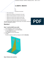 Setting Up A Model in ANSYS - HM-4410: Step 1: Load The ANSYS User Profile