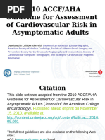 Framingham Risk Score for CHD Assessment | PDF | Coronary Artery ...