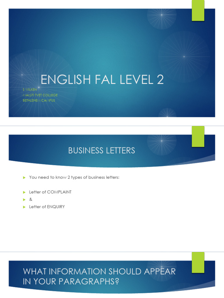 Business Letter Writing Guide | PDF