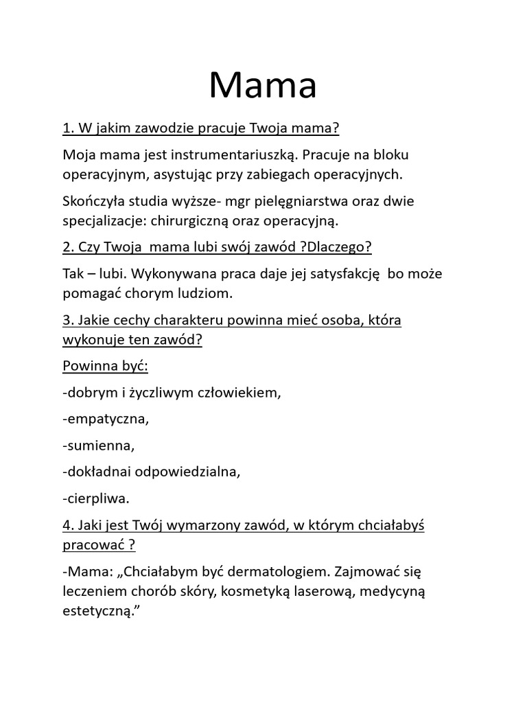 Mama | PDF