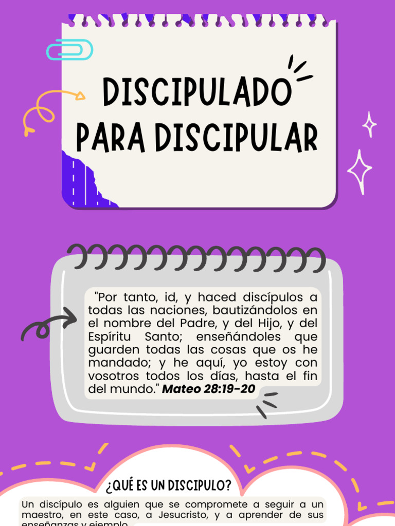 Discipulado para Dicipular | PDF | Cristo (título) | Salvación