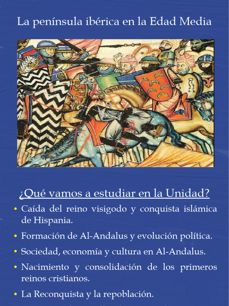 Historia de la Península Ibérica Medieval | PDF | Al Andalus | Edades ...