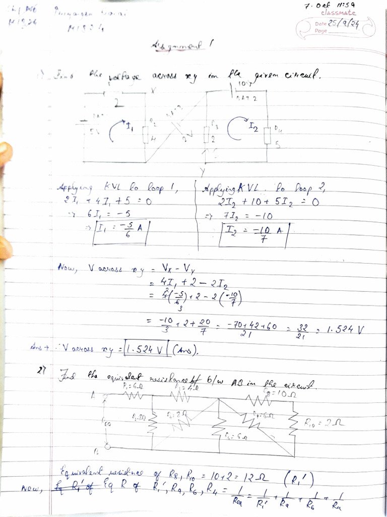 Ass 1 Sol | PDF