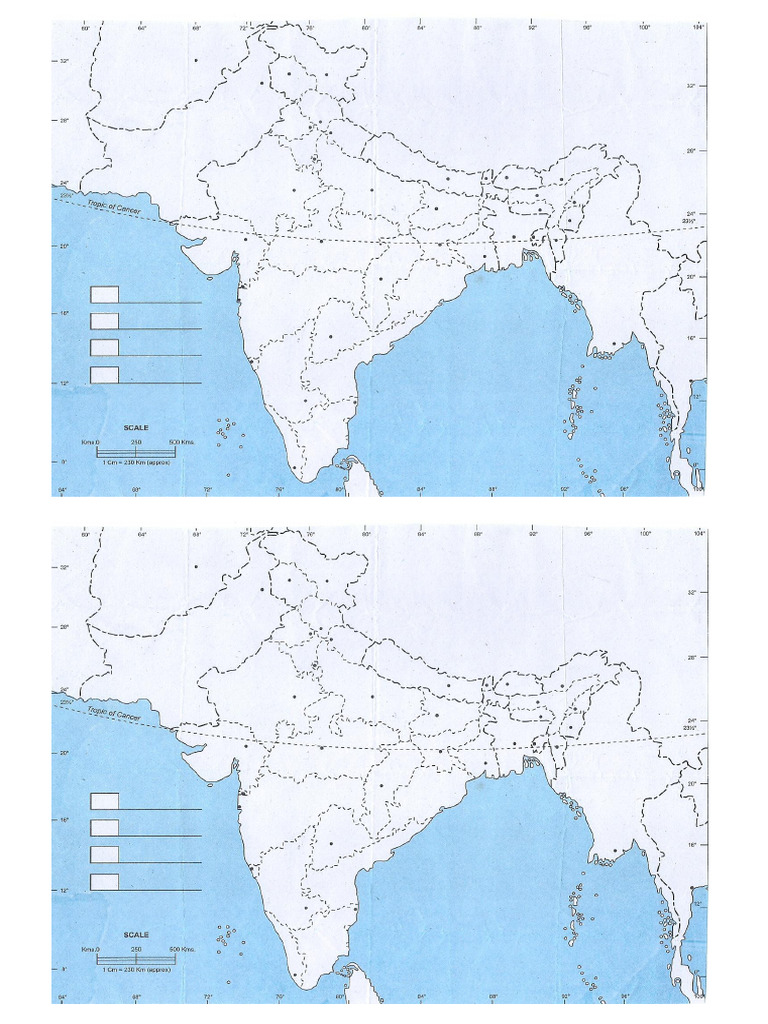 Map of India Political | PDF