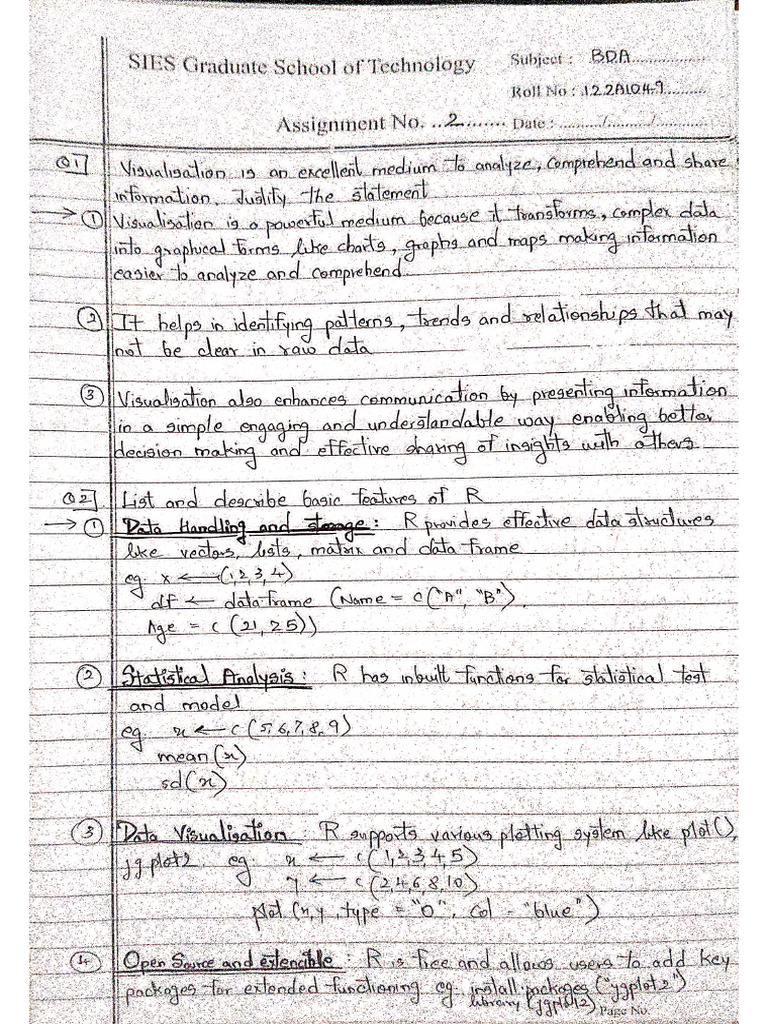 Bda Assignment 2 122a1049 Pdf