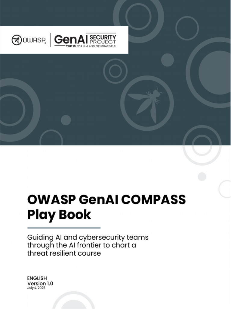 OWASP GenAI COMPASS Playbook | PDF | Artificial Intelligence ...