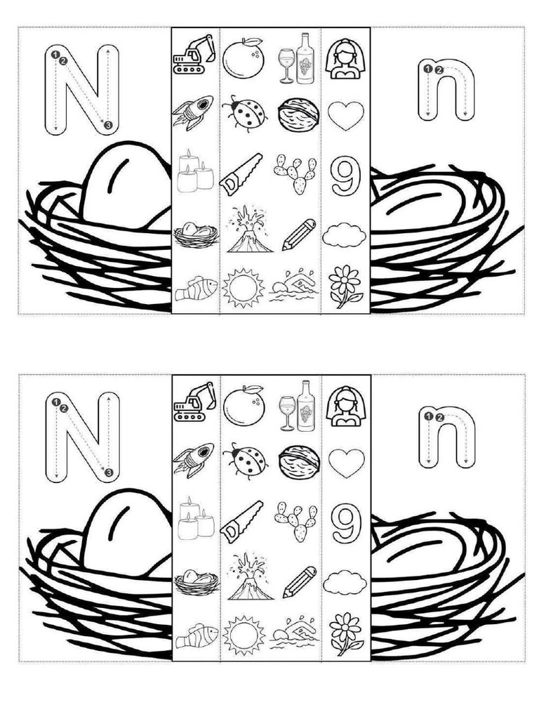 Letter N Craft | PDF