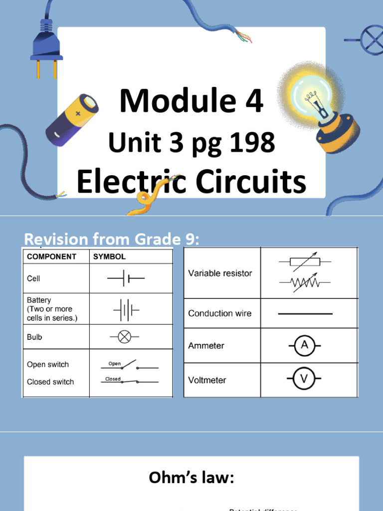 Understanding Electric Circuits Basics | PDF | Voltage | Electric Current