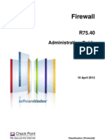 CP R75.40 Firewall Admin Guide