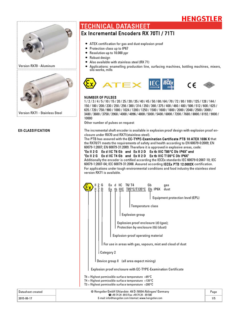 Datasheet RX70 71 En | PDF | Electrical Engineering | Electricity