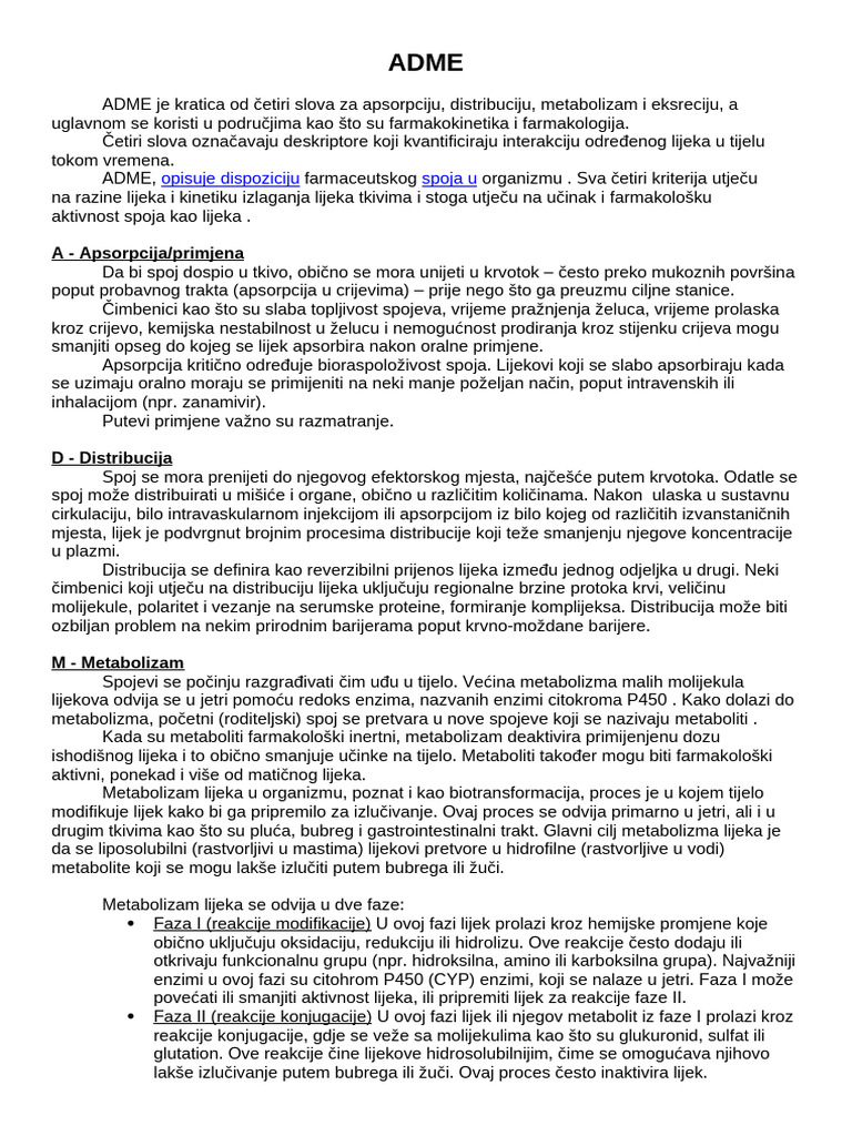 ADME | PDF