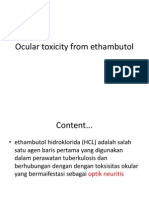 Ocular Toxicity From Ethambutol