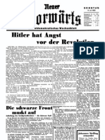 Neuer Vorwaerts - Sozialdemokratisches Wochenblatt 1933-07-09 - Nr. 04 (4 S., Scan)
