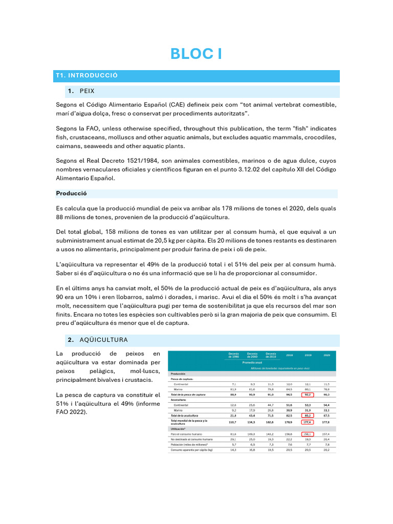 TEORIA PEIX | PDF