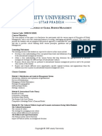 MBAIB Syllabus Sem1