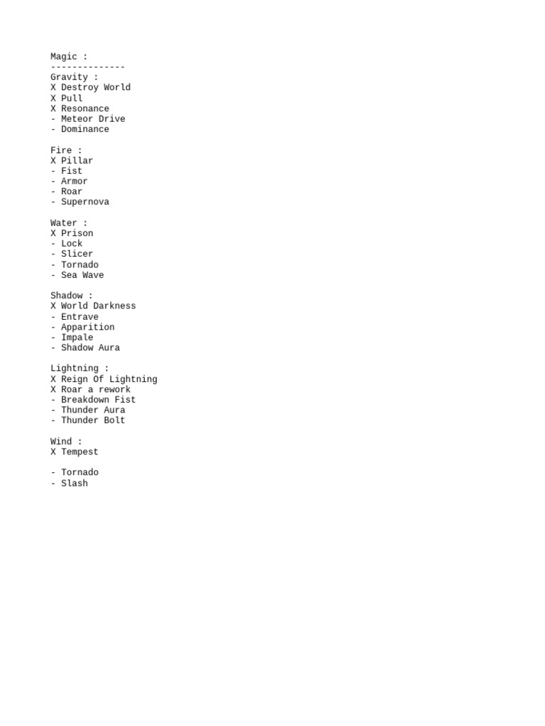 Magic Progress | PDF