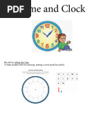 Grade 4 Time Lesson Plan | PDF | Hour | Time