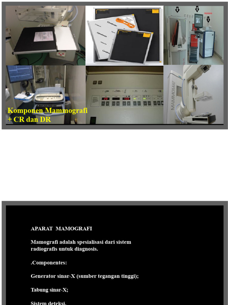Komponen dan Teknik Mamografi Modern | PDF